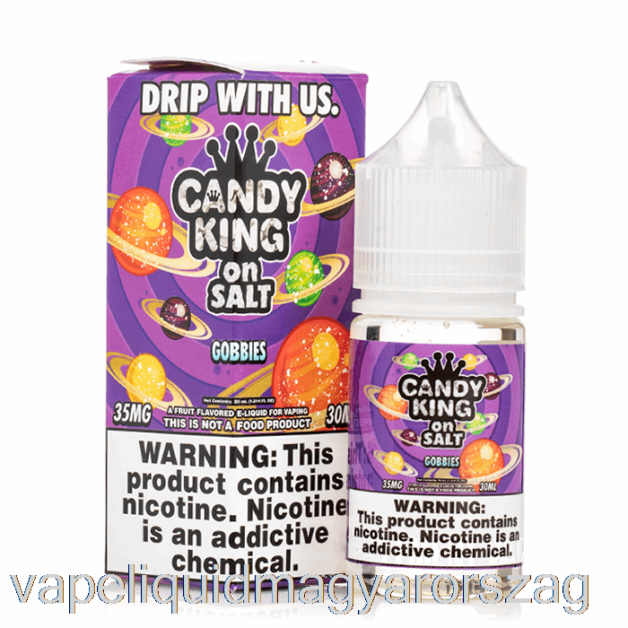 Gobbies - Candy King Salts - 30ml 35mg Vape Toll